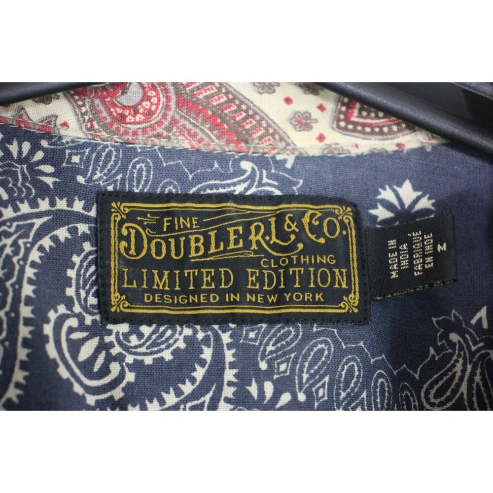 RRL Double RL Mens Medium Limited Edition Patchwork Camp Button Up Shirt N1419 - Picture 5 of 9